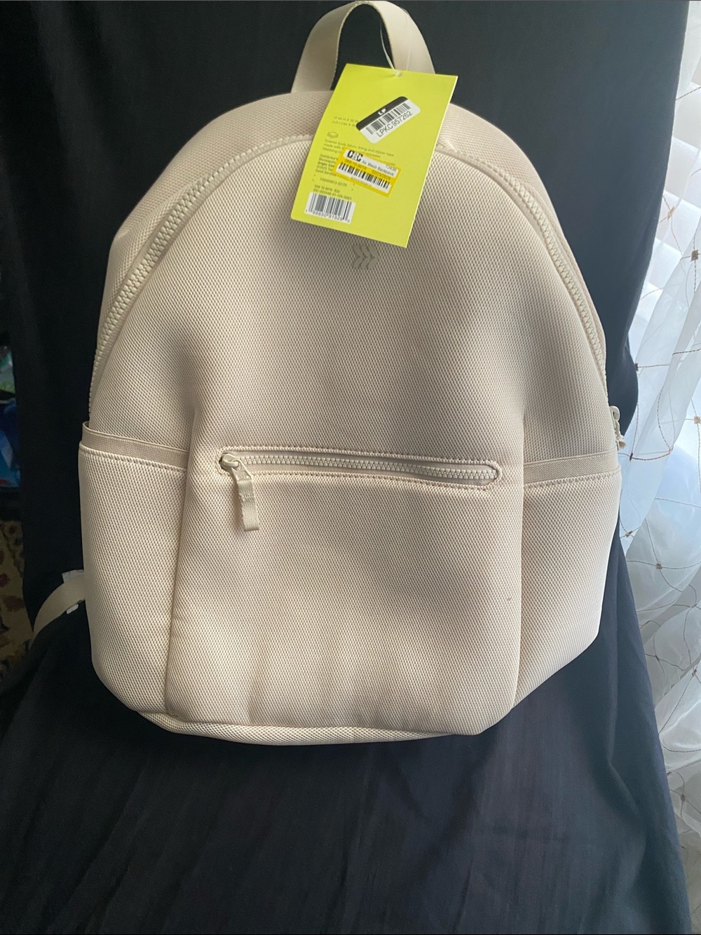all in motion Cream Everyday Backpack with Front Zip Pocket